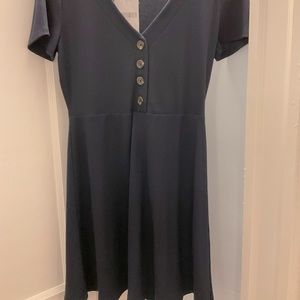 Forever 21 Mini Dark Blue Dress NWT